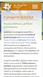 Mobile Screenshot of progettoninfea.it